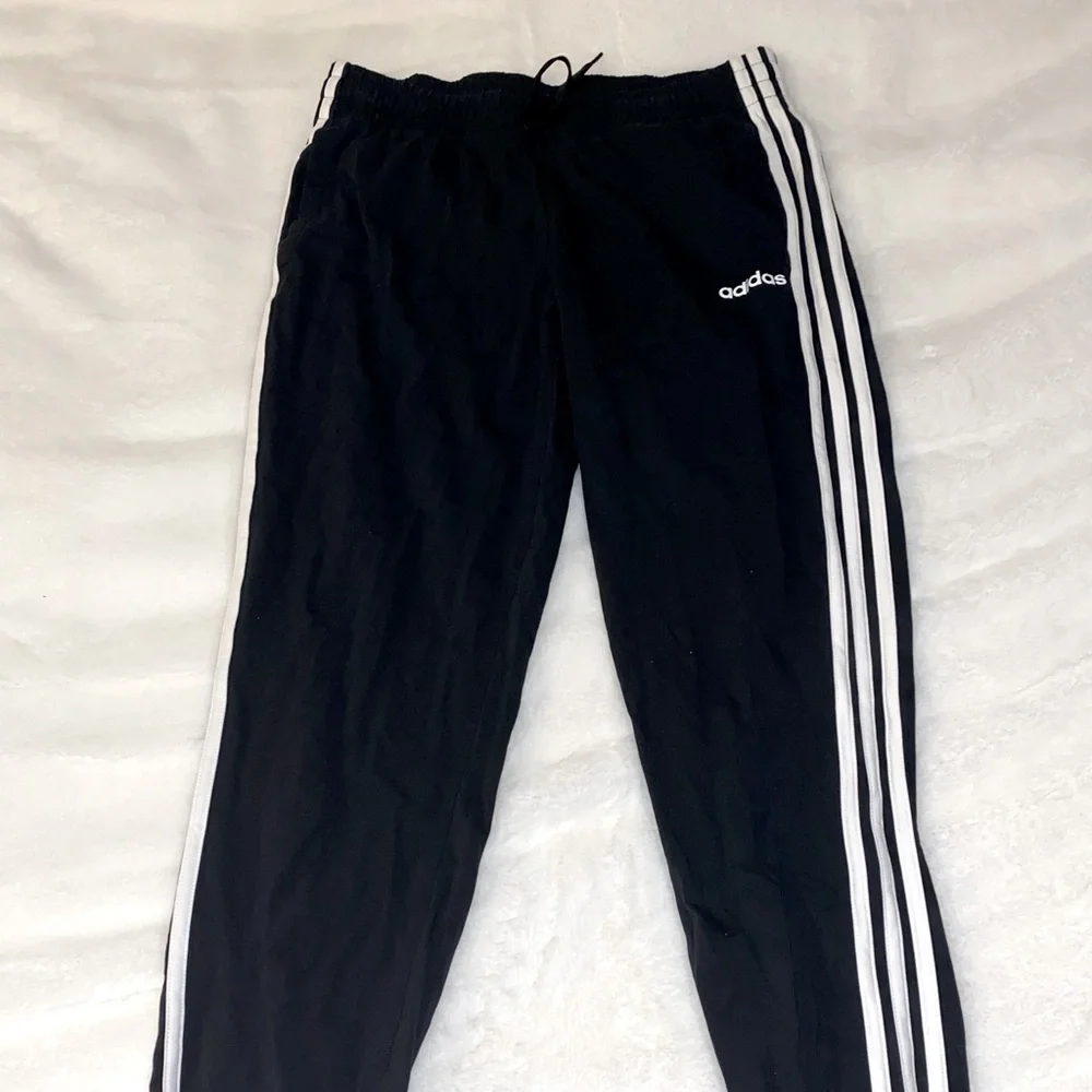 ADIDAS Striped Joggers Size Medium Long NEVER WORN - Picture 2 of 5